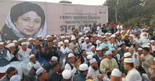 খালেদা জিয়ার সুস্থতা কামনায় গাজীপুরে এক মঞ্চে বিএনপি-জামায়াত-এনসিপি